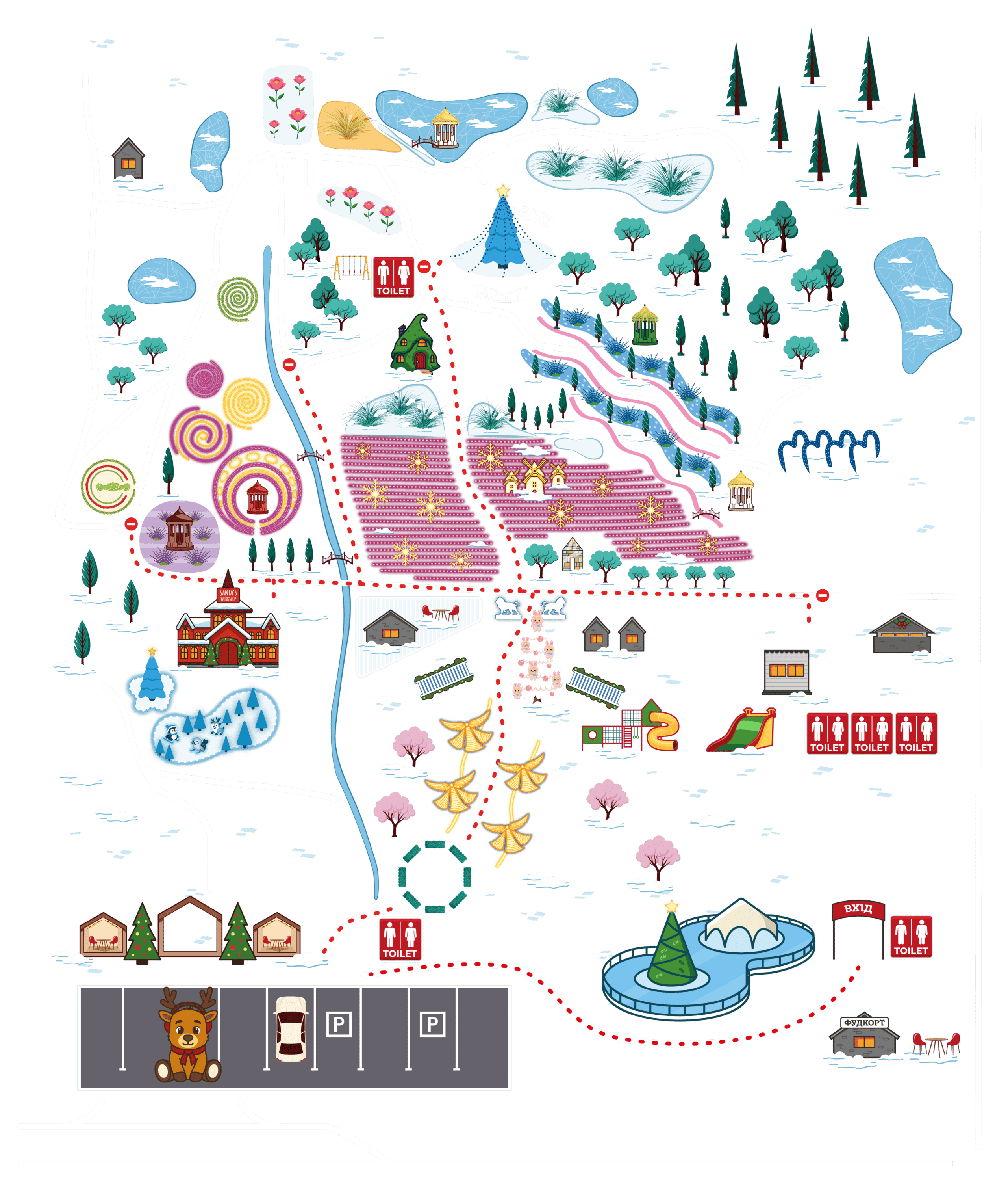 Карта парку